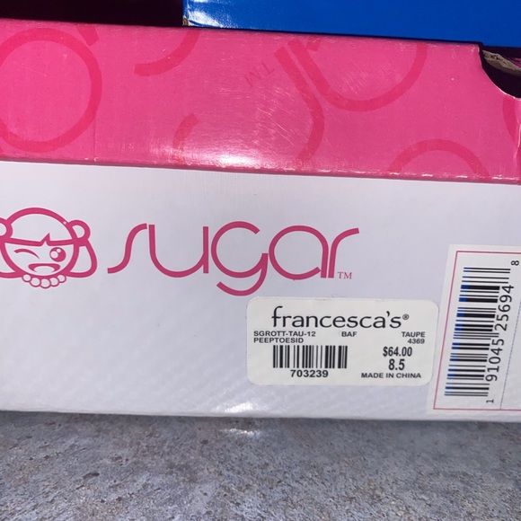 👢Sugar Ankle Peep Toe Booties - Picture 7 of 8